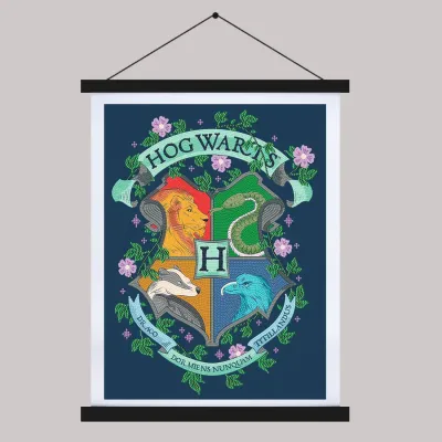 PERGAMINO  CRYSTAL ART HOGWARTS HARRY POTTER