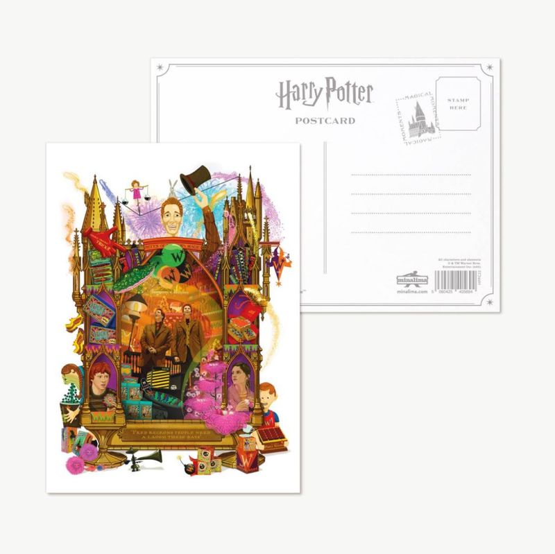 POSTAL HARRY POTTER Y EL MISTERIO DEL PRINCIPE MINALIMA HARRY POTTER