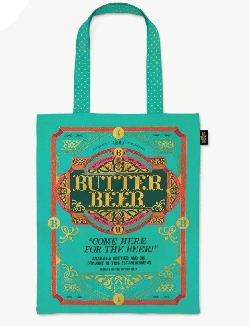 BOLSA TELA BUTTERBEER MINALIMA HARRY POTTER