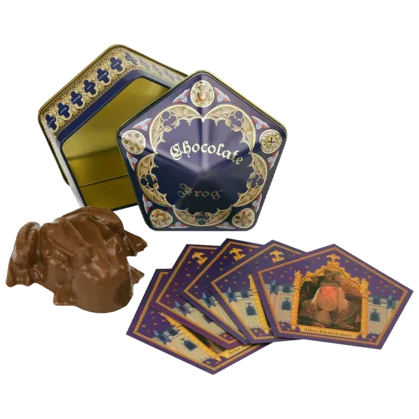 REPLICA CAJA METALICA RANA CHOCOLATE HONEYDUKES HARRY POTTER