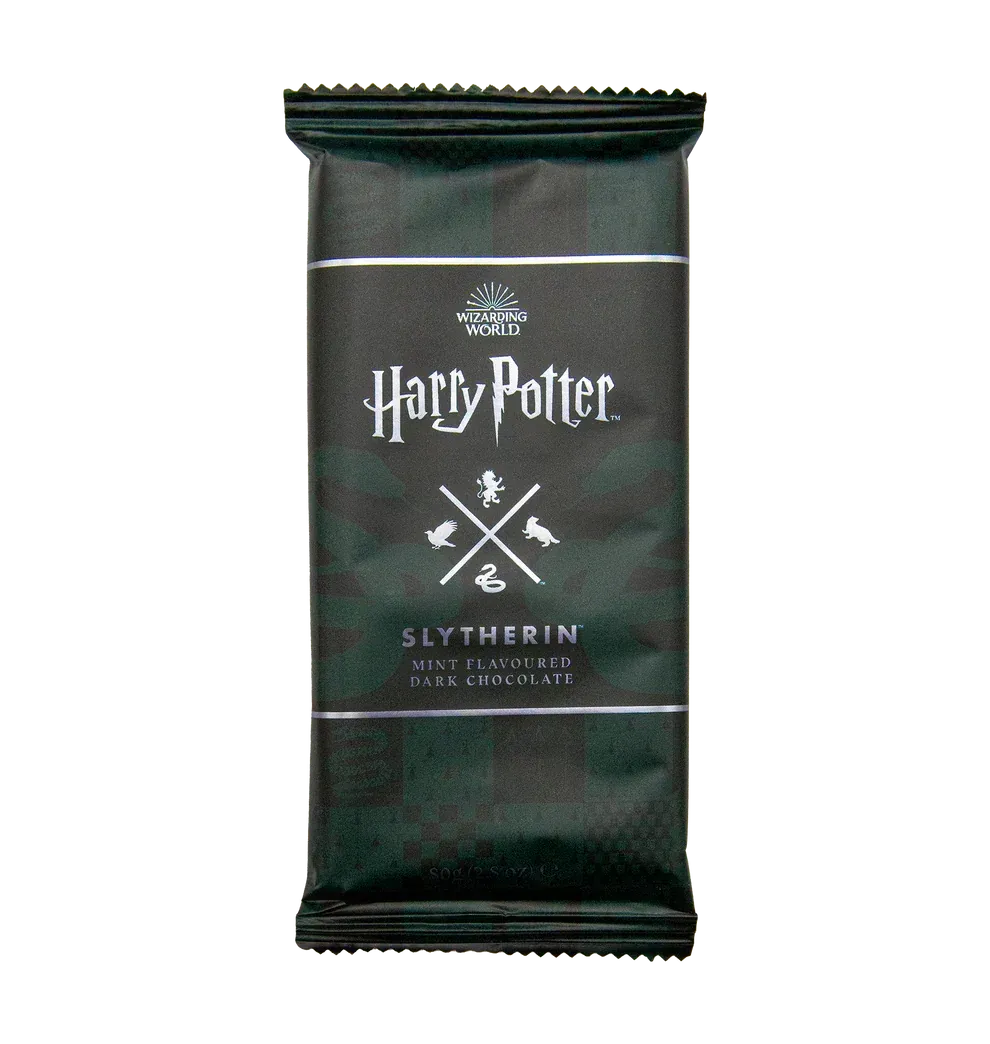 TABLETA CHOCOLATE SLYTHERIN HARRY POTTER
