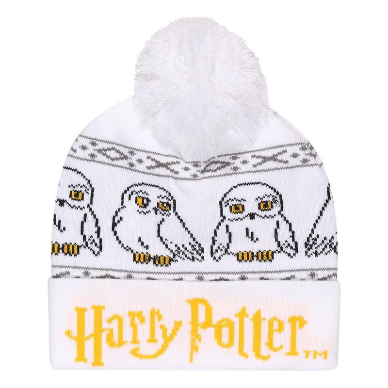 GORRO HEDWIG SNOW POM POM HARRY POTTER