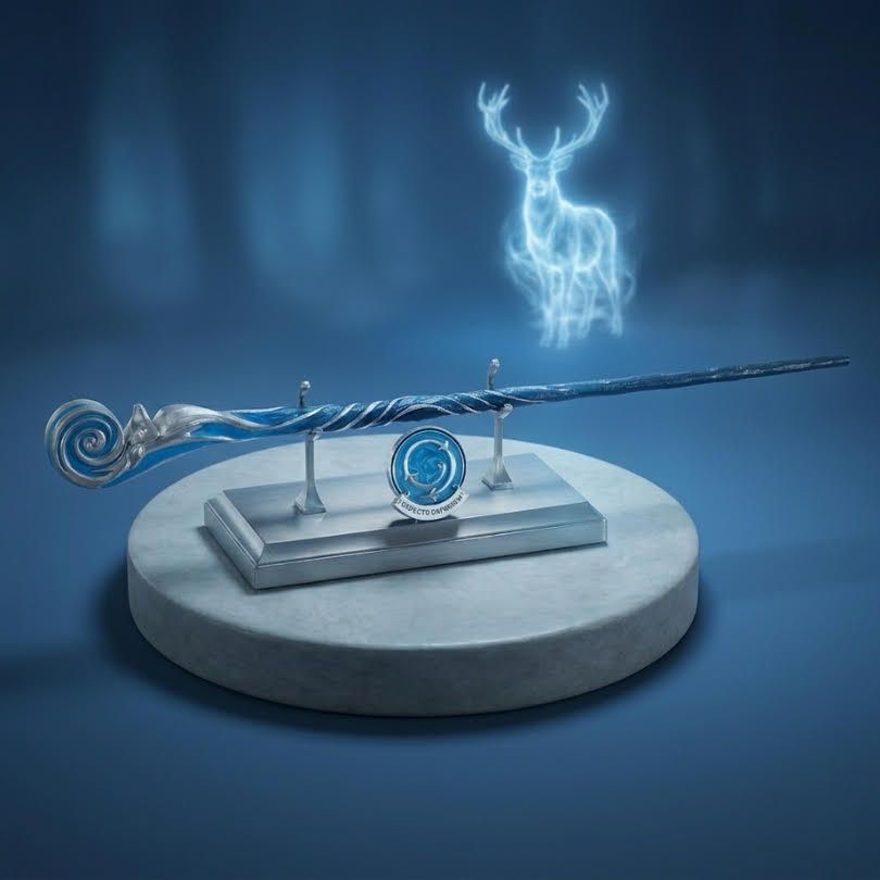 VARITA CELEBRACION EXPECTO PATRONUM EXCLUSIVO 2025 NOBLE COLLECTION VARITA CELEBRACION EXPECTO PATRONUM EXCLUSIVO 2025 NOBLE COLLECTION