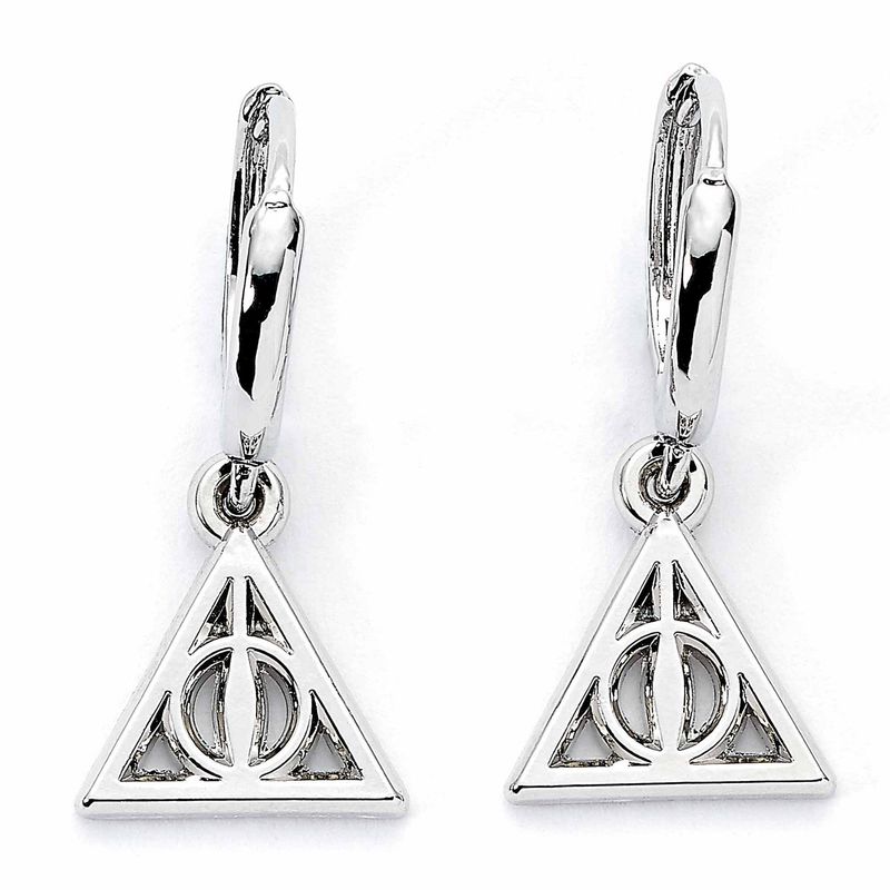PENDIENTES RELIQUIAS MUERTE HARRY POTTER