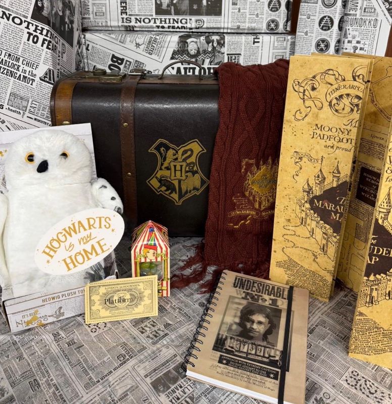 REPLICA BAUL HOGWARTS & ARTILUGIOS HARRY POTTER