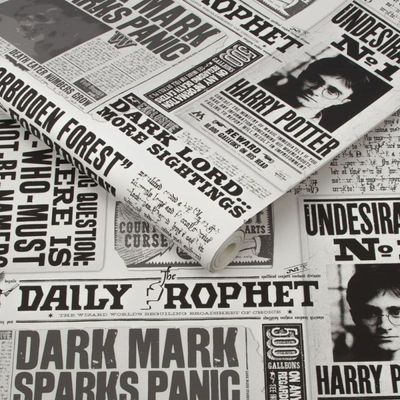 PAPEL PARED THE DAILY PROPHET HARRY POTTER