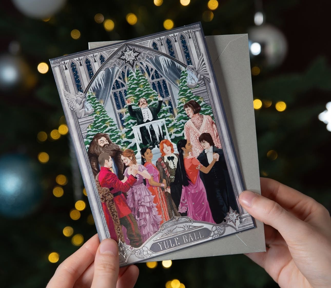 POSTAL YULE BALL HARRY POTTER MINALIMA