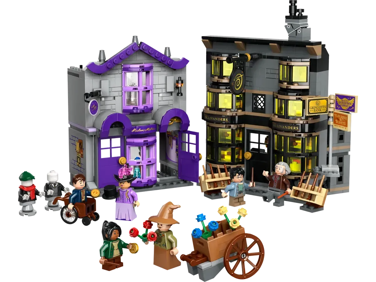 TIENDA OLLIVANDERS & MADAM MALKIN LEGO HARRY POTTER TIENDA OLLIVANDERS & MADAM MALKIN LEGO HARRY POTTER