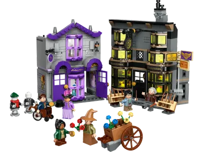 TIENDA OLLIVANDERS & MADAM MALKIN LEGO HARRY POTTER TIENDA OLLIVANDERS & MADAM MALKIN LEGO HARRY POTTER