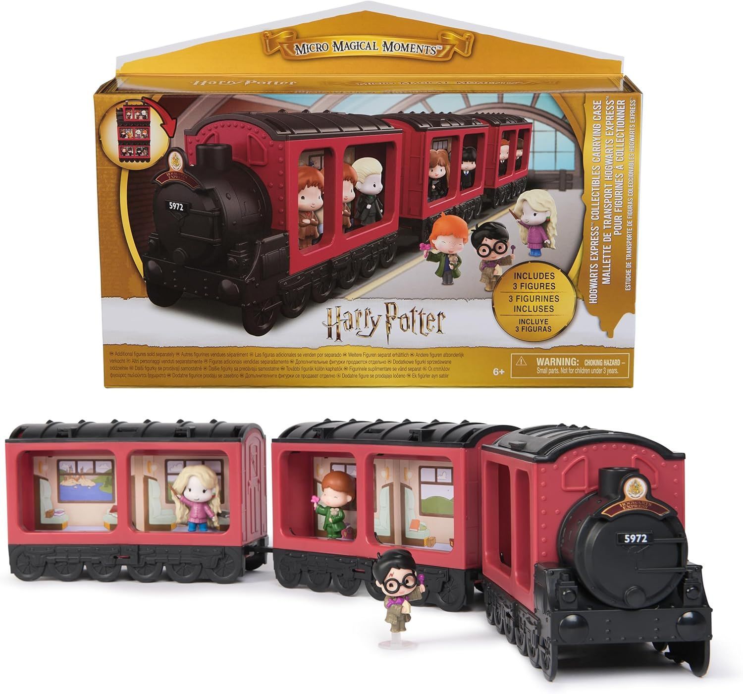 MALETIN COLECCIONISTA TREN HOGWARTS EXPRESS MICRO MAGICAL MOMENTS