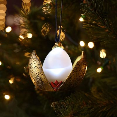 ADORNO NAVIDAD HUEVO ORO C/LUZ HARRY POTTER ADORNO NAVIDAD HUEVO ORO C/LUZ HARRY POTTER