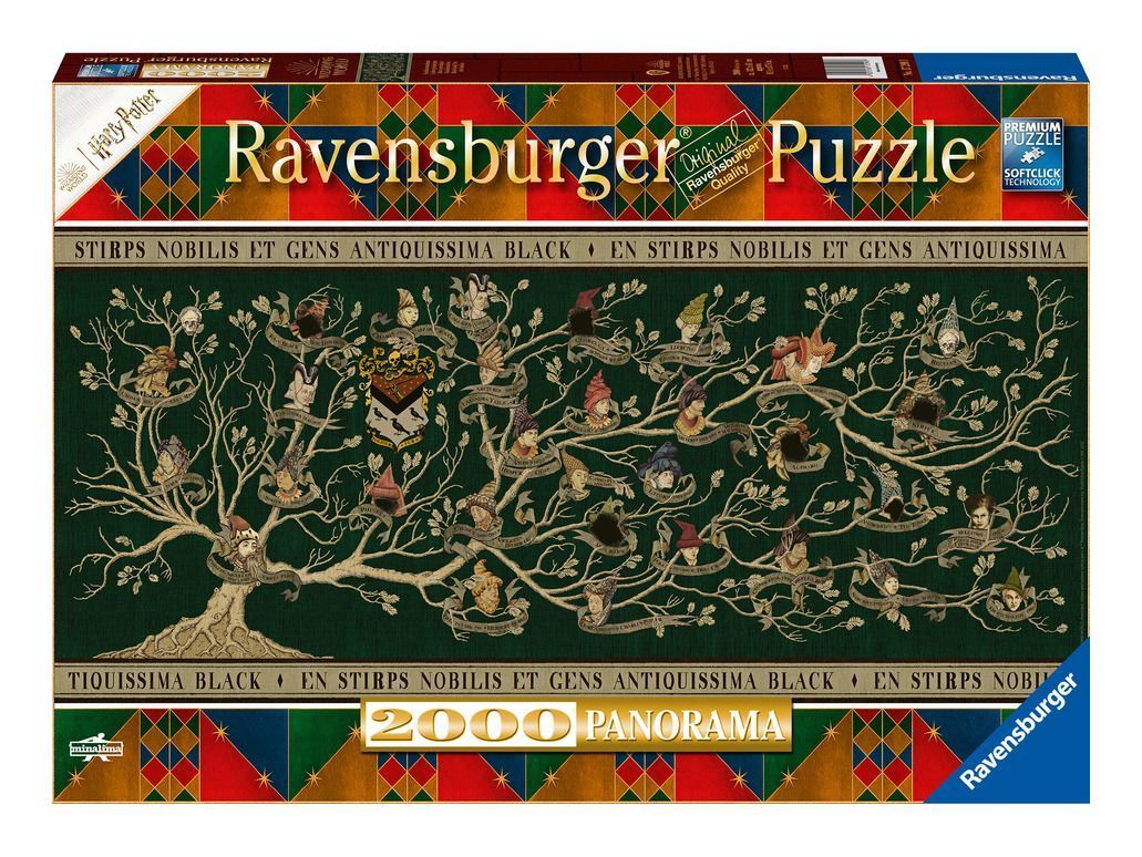 PUZZLE FAMILIA BLACK 2000 PIEZAS HARRY POTTER
