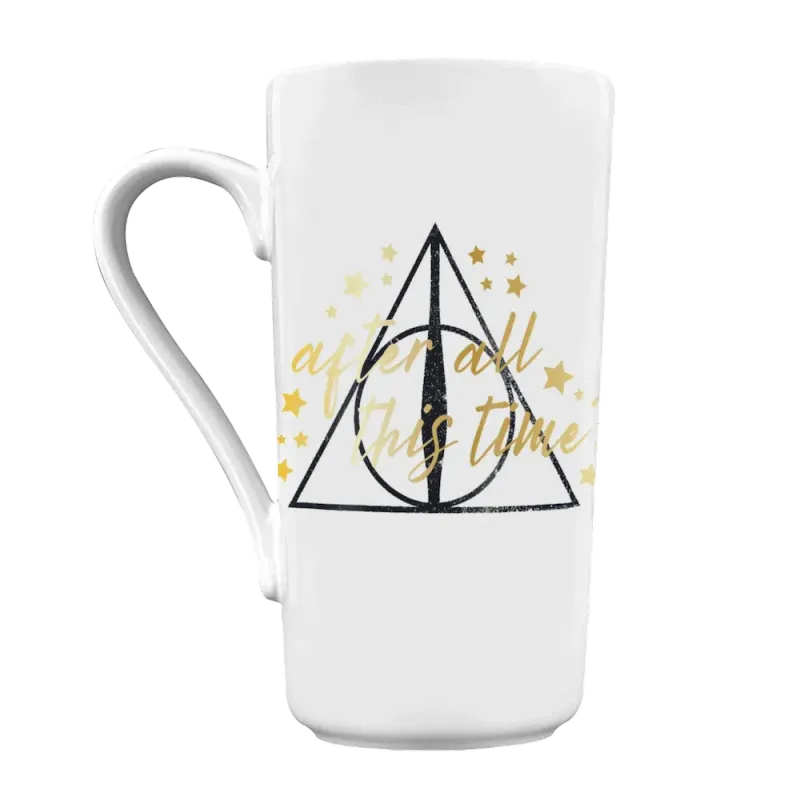 TAZA LATTE RELIQUIAS DE LA MUERTE HARRY POTTER