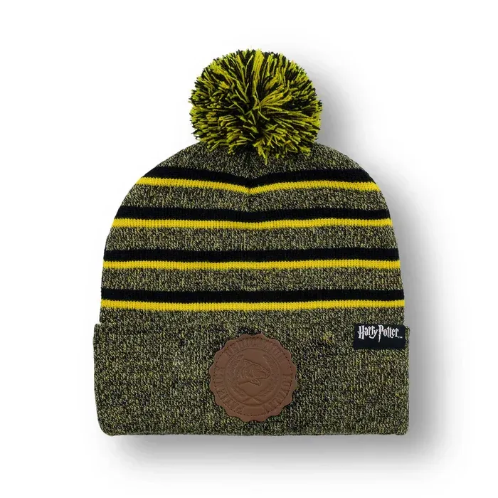 GORRO HUFFLEPUFF POM POM HARRY POTTER