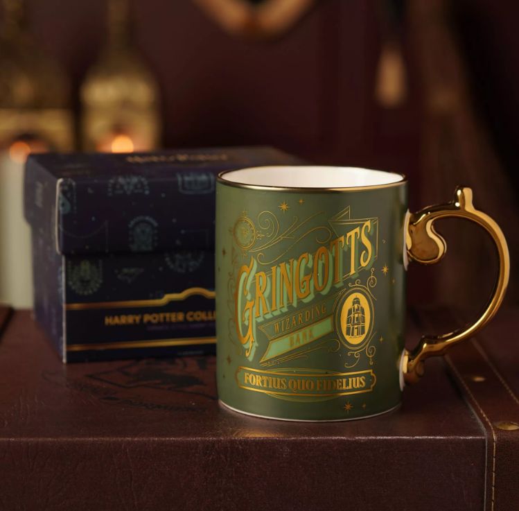 TAZA COLECCIONABLE GRINGOTTS HARRY POTTER