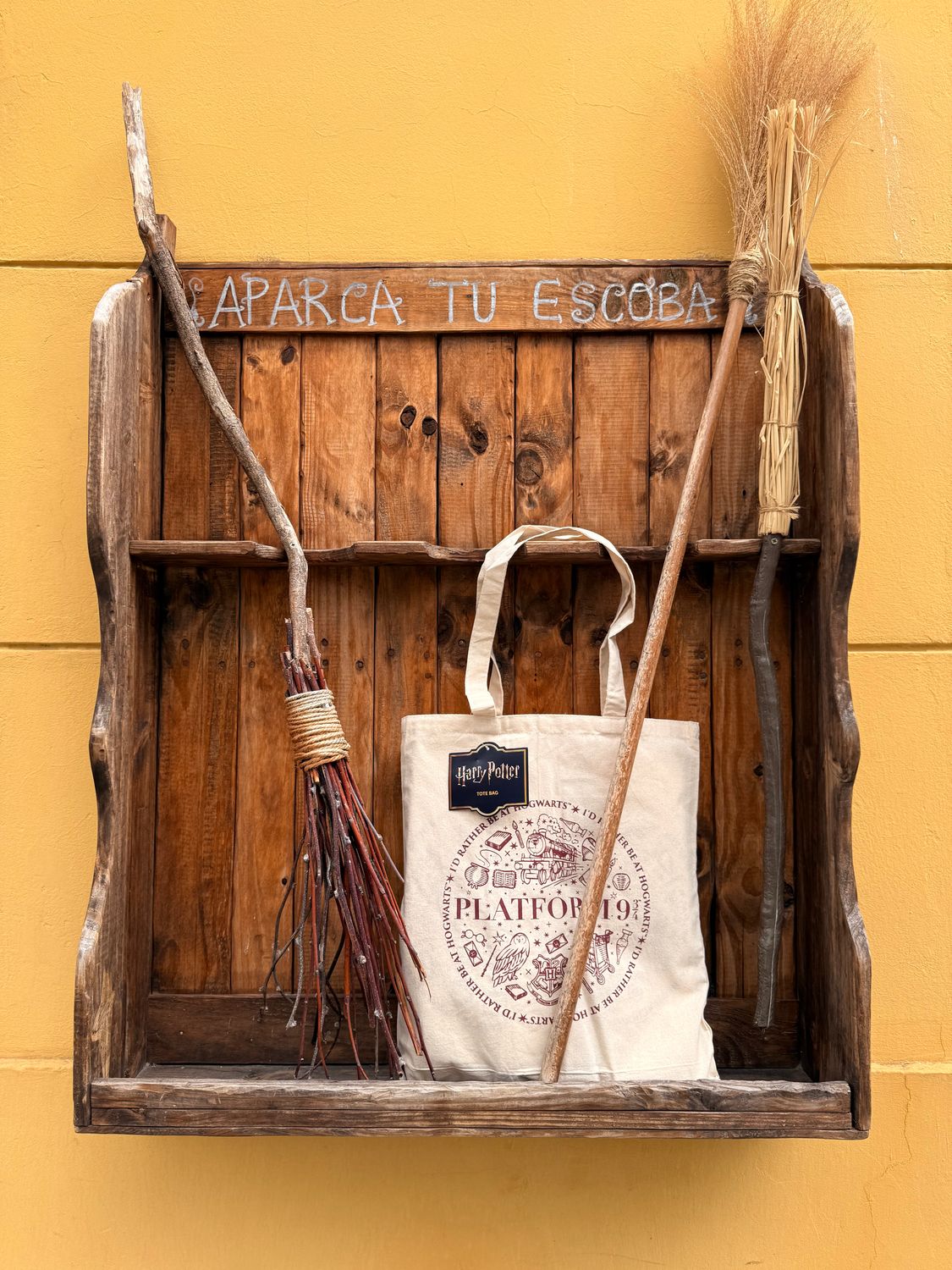 BOLSA TELA PLATAFORMA 93/4 HARRY POTTER