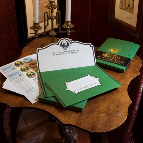 REPLICA MACUSA SET ESCRITURA DESCATALOGADO FANTASTIC BEASTS