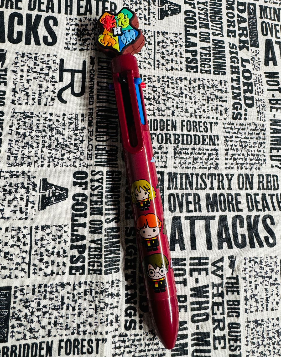 BOLIGRAFO 6 COLORES HARRY POTTER