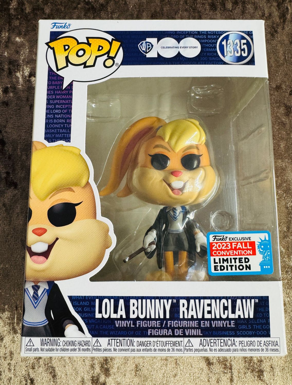 FUNKO POP LIMITED EDITION Nº1335 LOLA BUNNY RAVENCLAW HARRY POTTER