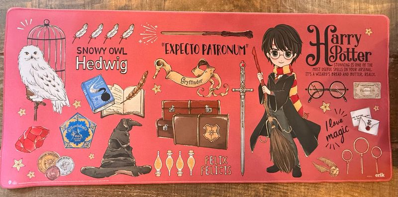 ALFOMBRILLA ESCRITORIO ARTILUGIOS HARRY POTTER