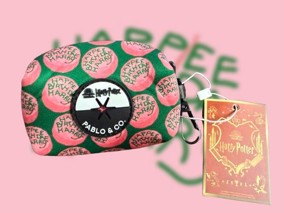 DISPENSADOR BOLSITAS PERRO HAPPEE BIRTHDAE HARRY POTTER