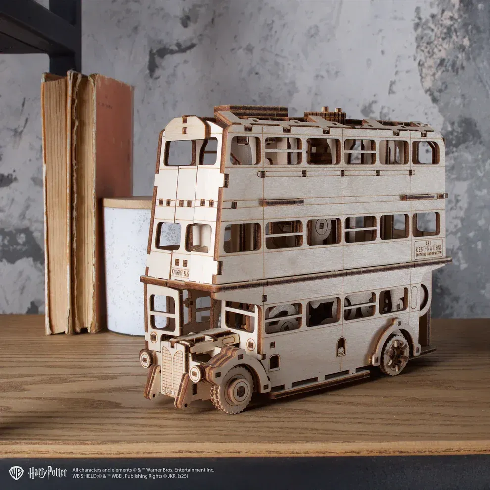 MAQUETA 3D MECANISMO AUTOBUS NOCTAMBULO HARRY POTTER