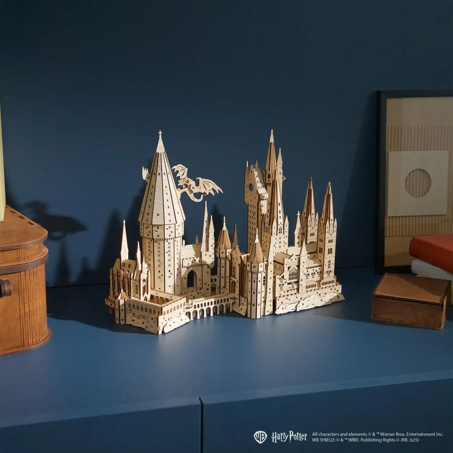 MAQUETA 3D MECANISMO CASTILLO DE HOGWARTS HARRY POTTER