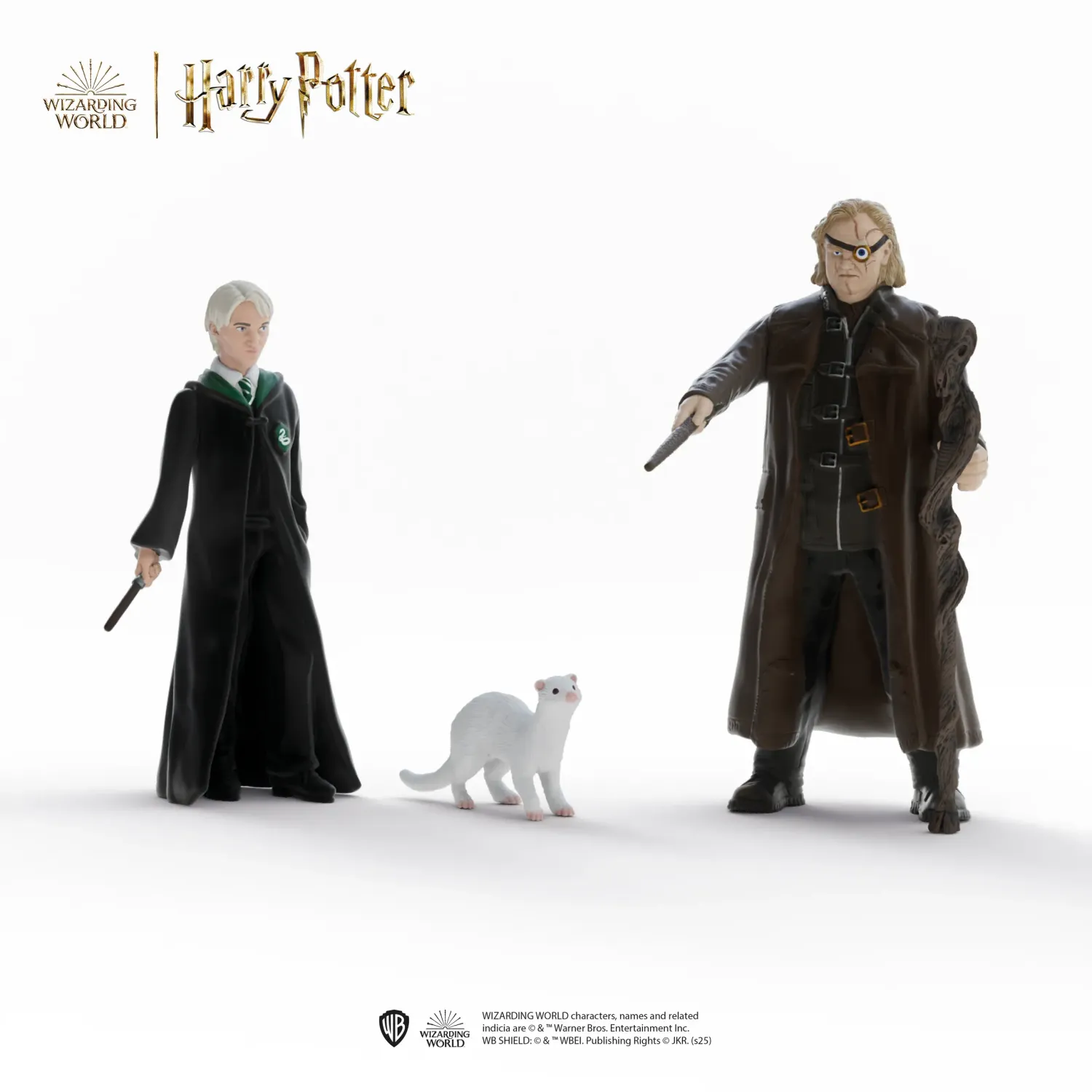 FIGURA ALASTOR MOODY & DRACO MALFOY & FERRET HARRY POTTER SCHLEICH FIGURA ALASTOR MOODY & DRACO MALFOY & FERRET HARRY POTTER SCHLEICH