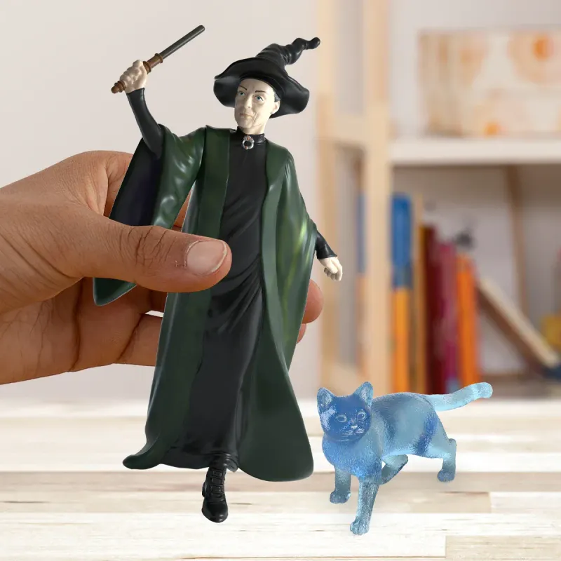 FIGURA PROFESORA MCGONAGALL & PATRONUS HARRY POTTER SCHLEICH