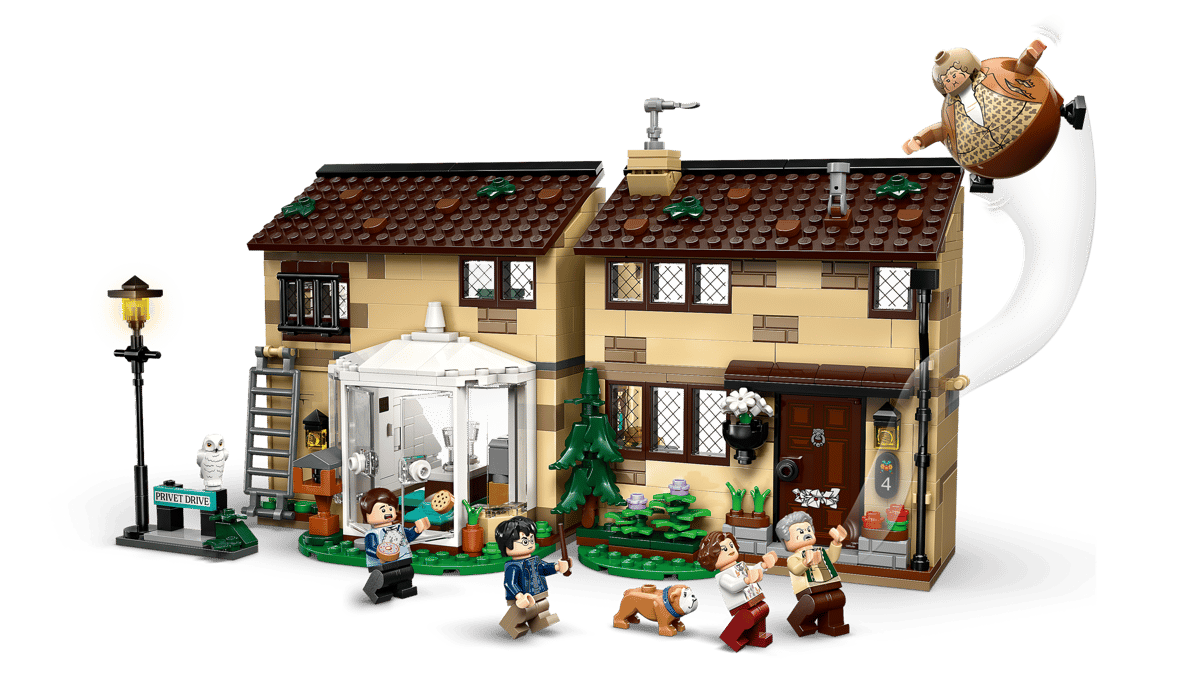 PRIVET DRIVE VISITA TIA MARGE 76451 LEGO HARRY POTTER