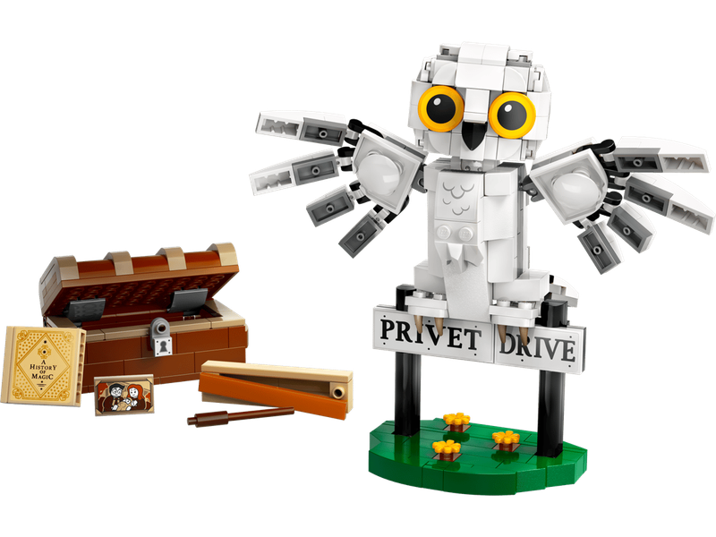 HEDWIG NUMERO 4 PRIVET DRIVE 76425 LEGO HARRY POTTER