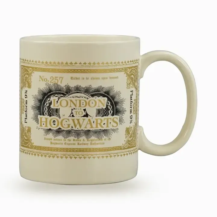 TAZA BITELLE PLATAFORMA LONTON TO HOGWARTS HARRY POTTER