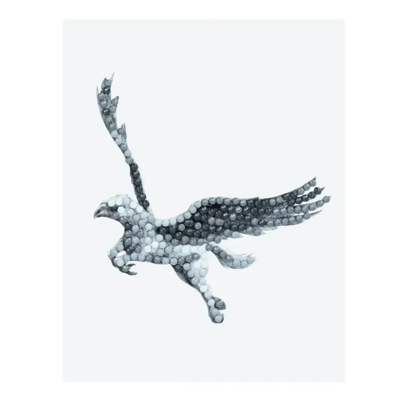 PEGATINA BUCKBEAK Nº 060 CRYSTAL ART HARRY POTTER