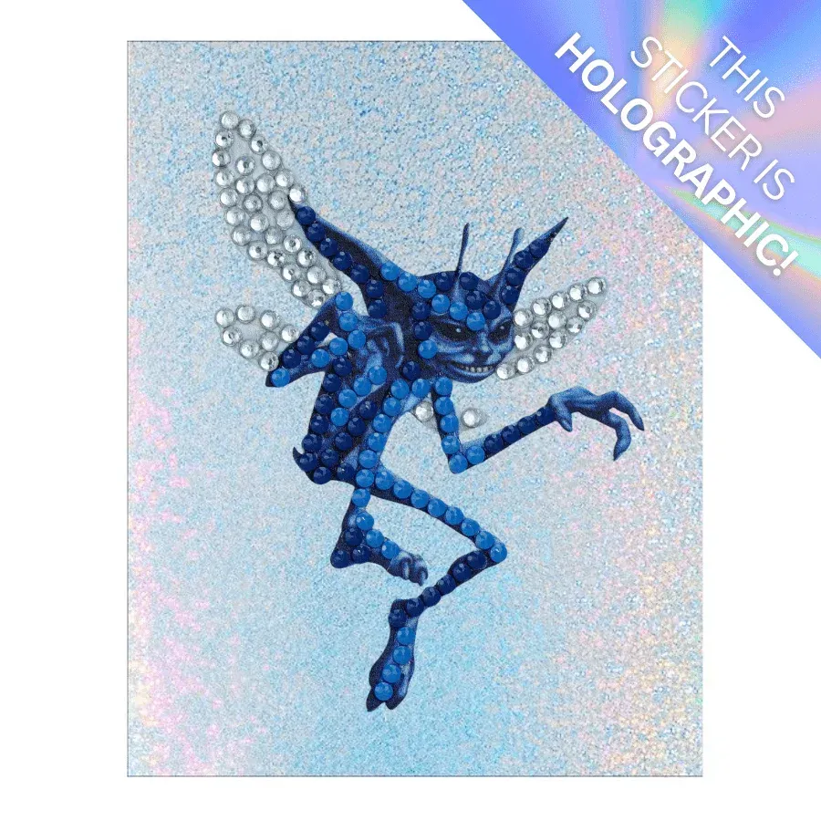 PEGATINA DUENDE CORNUALLES Nº 058 CRYSTAL ART HARRY POTTER