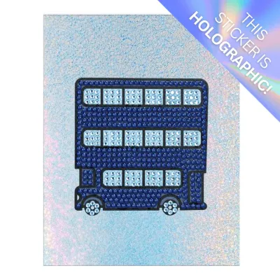 PEGATINA BUS NOCTAMBULO Nº 013 CRYSTAL ART HARRY POTTER