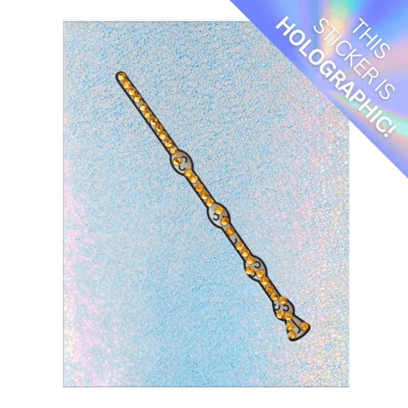 PEGATINA VARITA SAUCO Nº 047 CRYSTAL ART HARRY POTTER