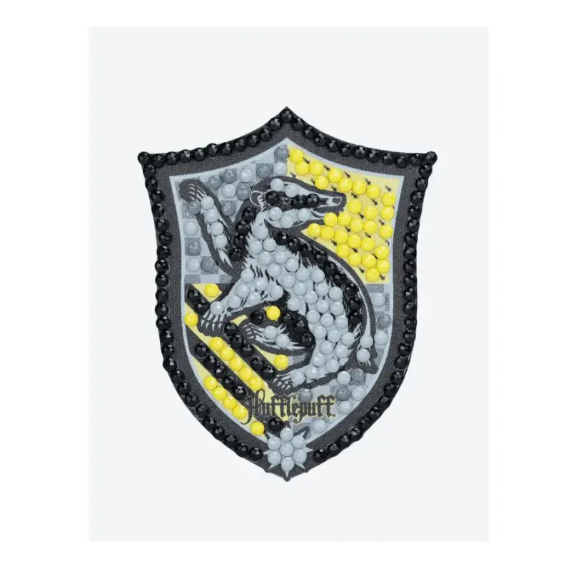 PEGATINA ESCUDO HUFFLEPUFF Nº 007 CRYSTAL ART HARRY POTTER