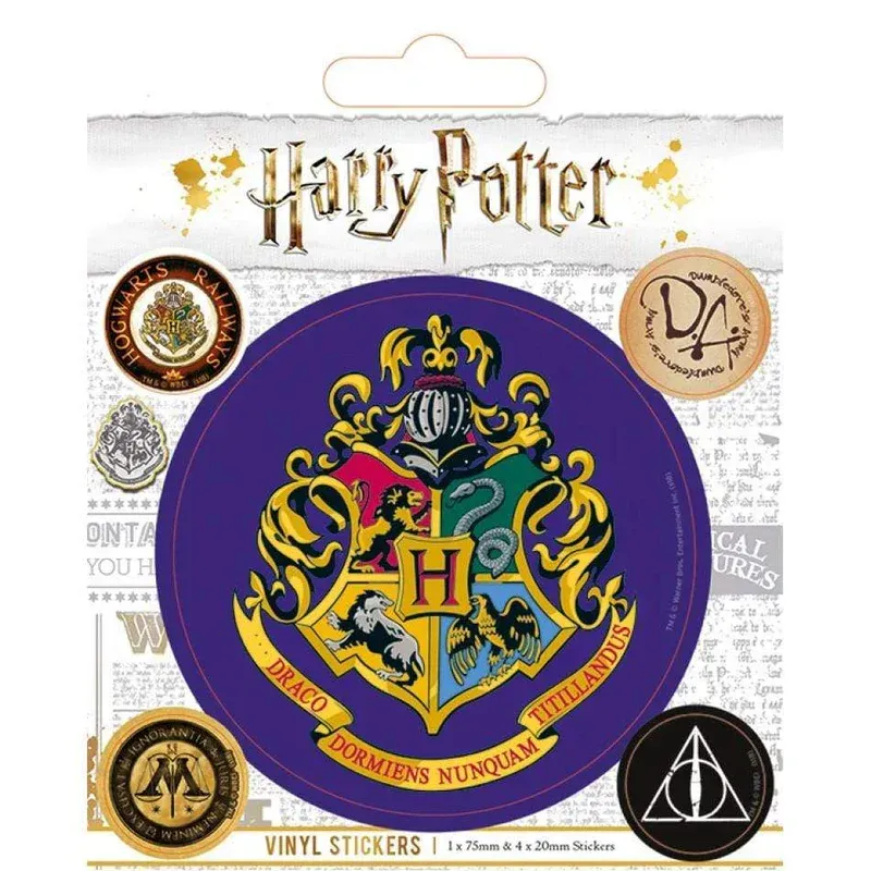 BLISTER PEGATINAS VINILO HARRY POTTER