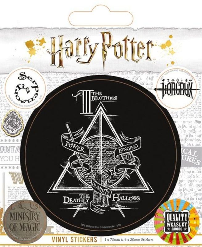BLISTER PEGATINAS VINILO HARRY POTTER