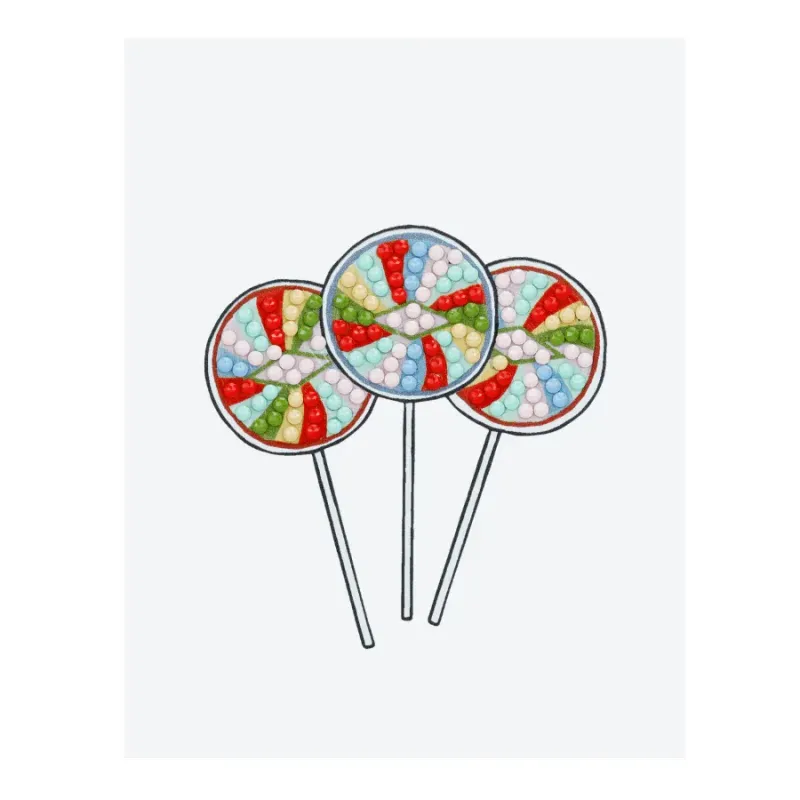 PEGATINA PIRULETAS HONEYDUKES Nº 051 CRYSTAL ART HARRY POTTER