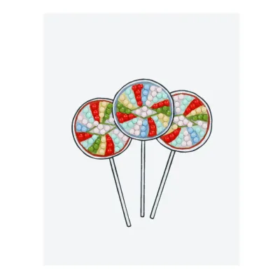 PEGATINA PIRULETAS HONEYDUKES Nº 051 CRYSTAL ART HARRY POTTER