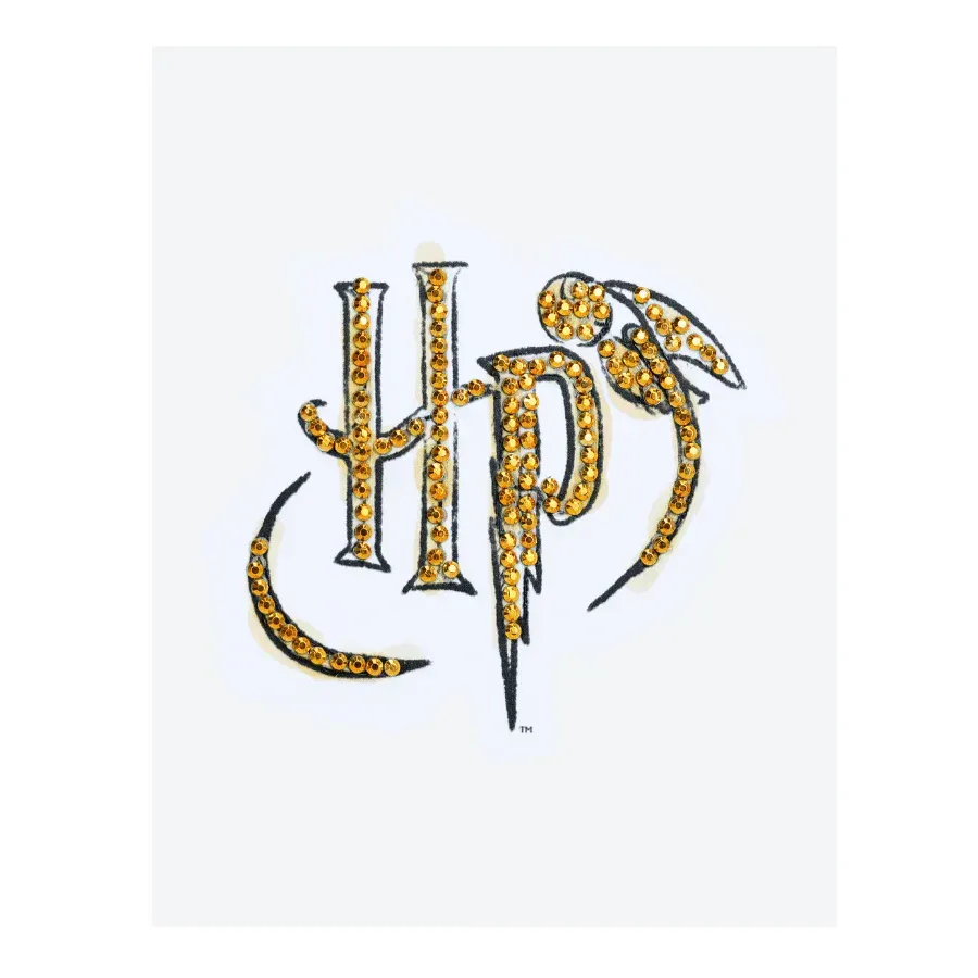 PEGATINA LOGO HP Nº 080 CRYSTAL ART HARRY POTTER