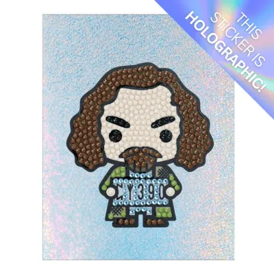 PEGATINA SIRIUS BLACK Nº 046 CRYSTAL ART HARRY POTTER