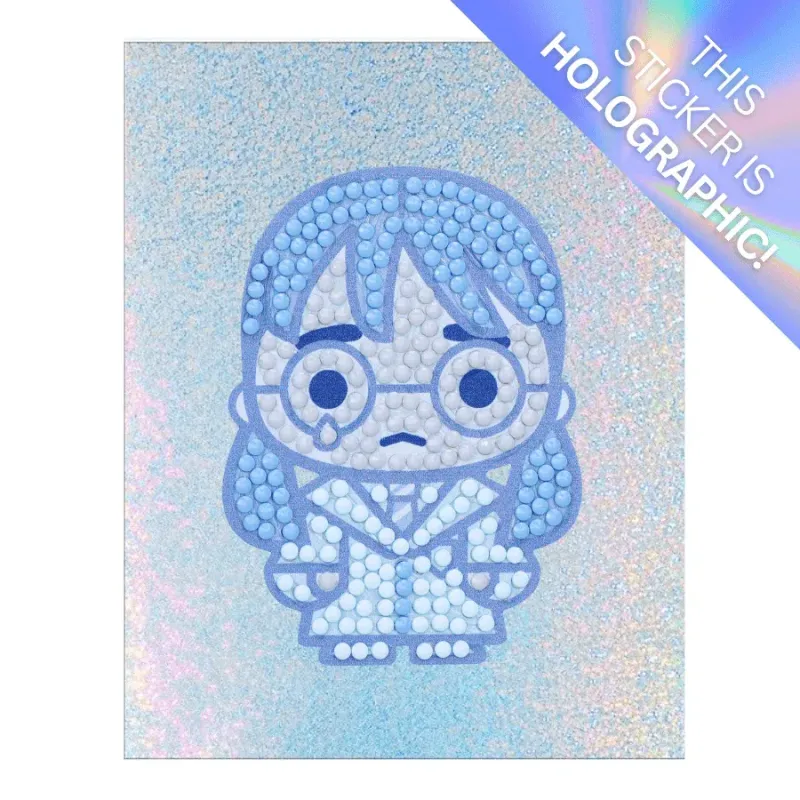 PEGATINA MYRTLE LLORONA Nº 096 CRYSTAL ART HARRY POTTER