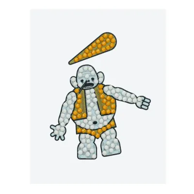 PEGATINA TROLL Nº 078 CRYSTAL ART HARRY POTTER