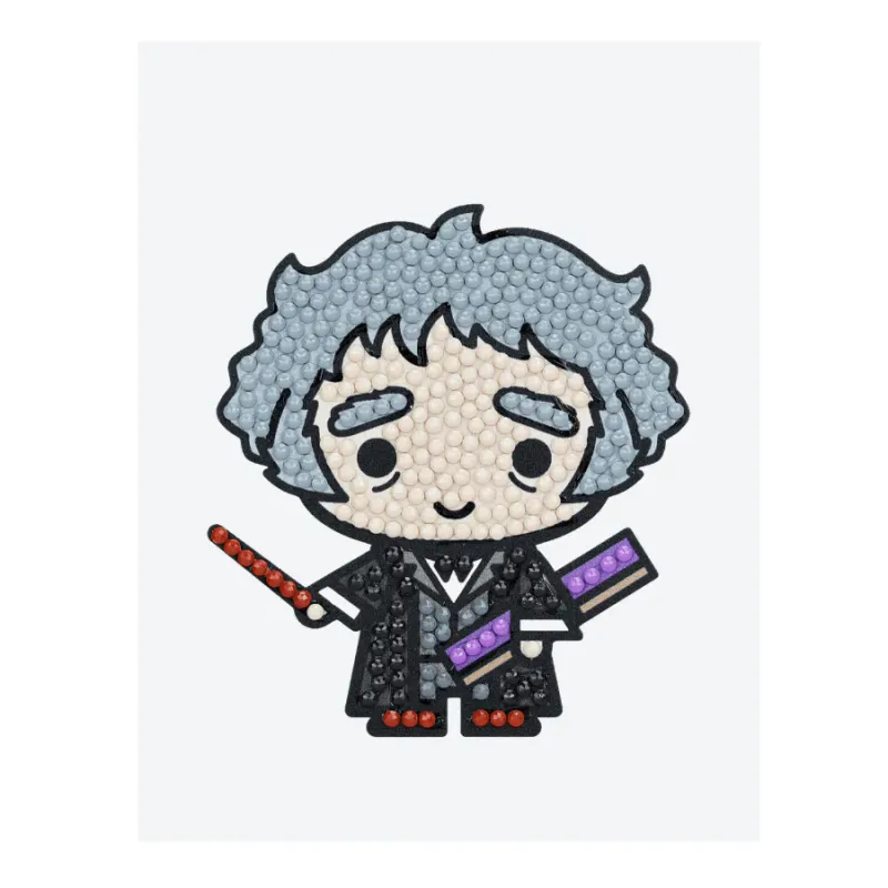 PEGATINA GARRICK OLLIVANDER Nº 043 CRYSTAL ART HARRY POTTER