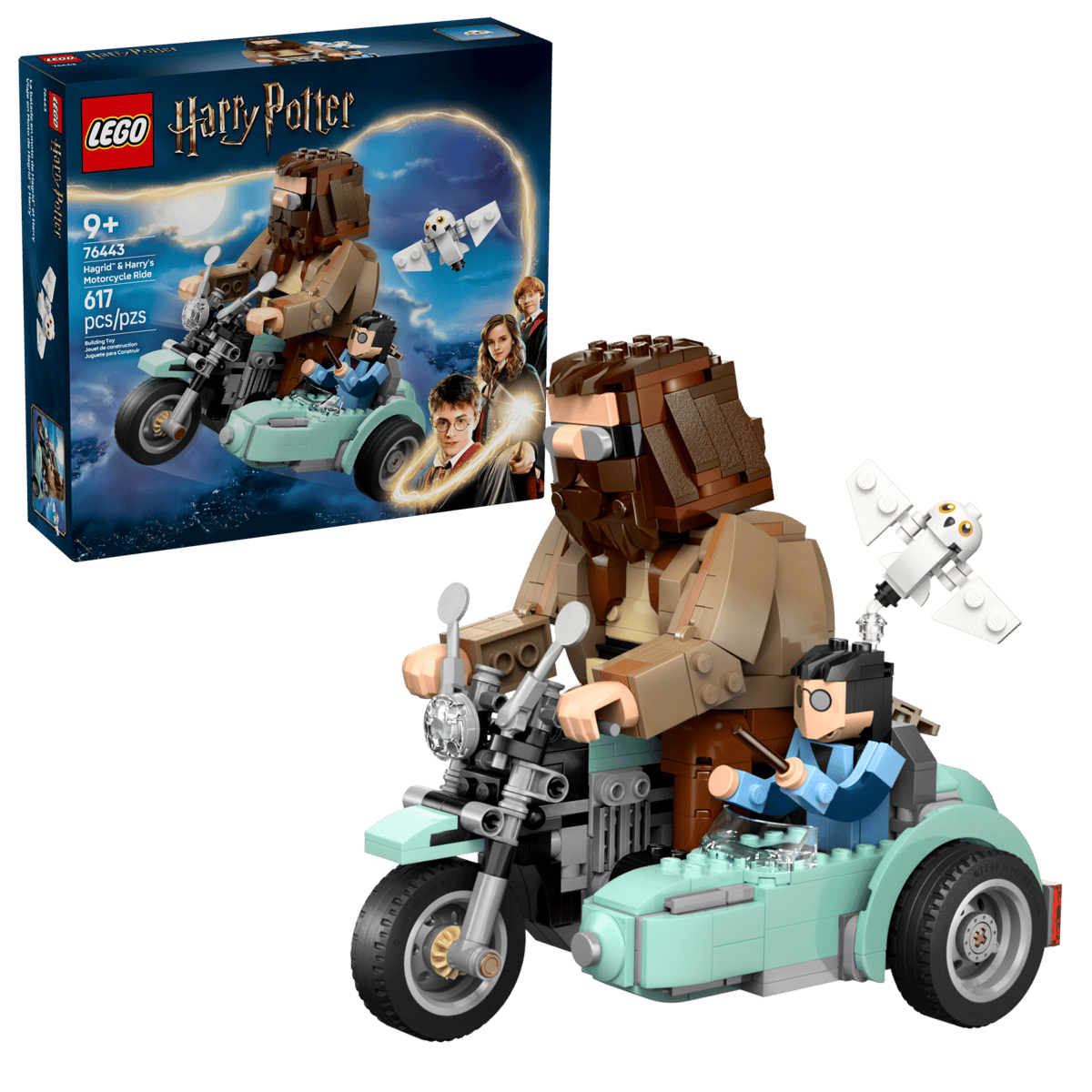 VIAJE MOTO HAGRID 76443 LEGO HARRY POTTER