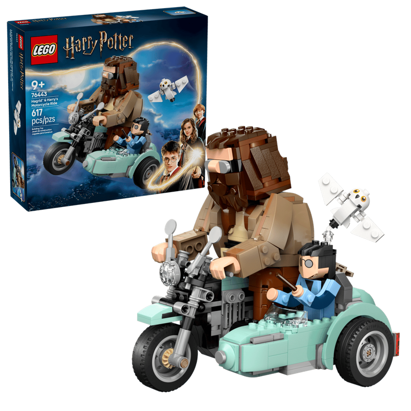 VIAJE MOTO HAGRID 76443 LEGO HARRY POTTER