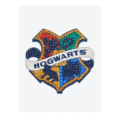 PEGATINA ESCUDO HOGWARTS Nº 001 CRYSTAL ART HARRY POTTER