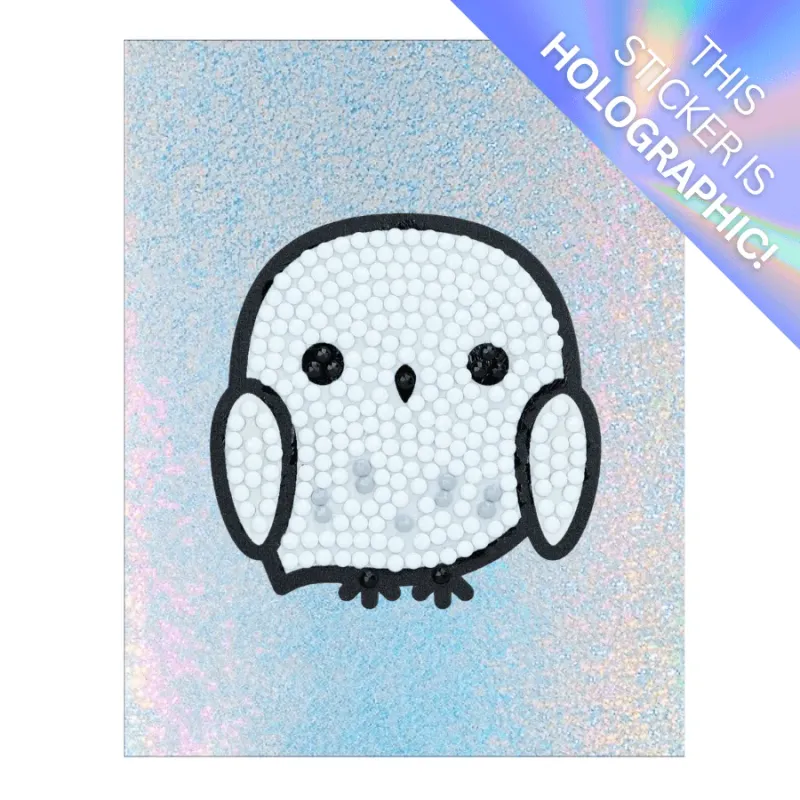PEGATINA HEDWIG Nº 050 CRYSTAL ART HARRY POTTER